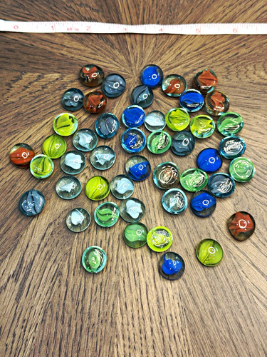 Colorful glass flower - colorful,