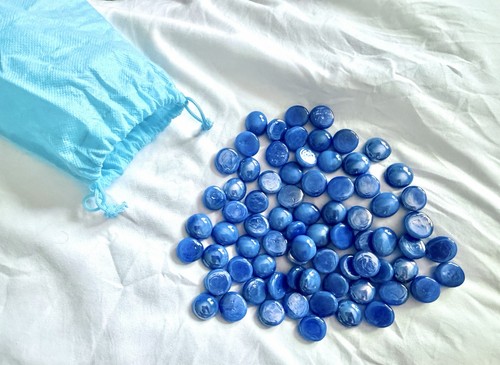 Set glass gem flat - set,